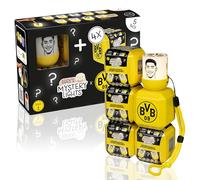 MegaLight Blind Box - Juego de 5 luces nocturnas para niños con diseño del Borussia Dortmund, 4 unidades de 9 al azar, 4 colores de luz diferentes, artículo para fans del Borussia Dortmund, edición
