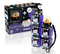 MegaLight Blind Box Mini Luces de Noche para Niños Pack de 5 | Serie 2 | Monster | Mystery Box | Careless Carl + 4 de 9 per Random | Batería USB-C | Recargables | Regulable | EGGYS Mystery Lights