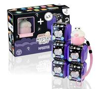 MegaLight Blind Box Mini Luces de Noche para Niños Pack de 5 | Serie 2 | Monster | Mystery Box | Lovely Lou + 4 de 9 per Aleatorio | Batería USB-C | Recargables | Regulable | EGGYS Mystery Lights