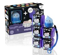 MegaLight Blind Box Mini Luces de Noche para Niños Pack de 5 | Serie 2 | Monster | Mystery Box | Sad Sarah + 4 de 9 por azar | Batería USB-C | Recargables | Regulable | EGGYS Mystery Lights