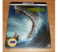 Megalodon 2 (The Meg 2: The Trench) 4K UHD+Blu-Ray Nuevo Sellado Steelbook