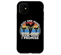 Megalodon Fossil Teeth Just One More Shark Tooth Geologist Carcasa para iPhone 11