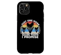 Megalodon Fossil Teeth Just One More Shark Tooth Geologist Carcasa para iPhone 11 Pro