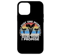 Megalodon Fossil Teeth Just One More Shark Tooth Geologist Carcasa para iPhone 12 Mini