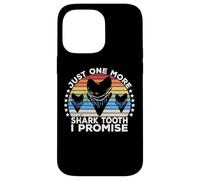 Megalodon Fossil Teeth Just One More Shark Tooth Geologist Carcasa para iPhone 14 Pro MAX