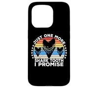 Megalodon Fossil Teeth Just One More Shark Tooth Geologist Carcasa para iPhone 15 Pro