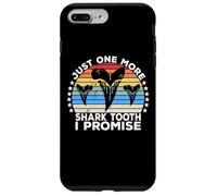 Megalodon Fossil Teeth Just One More Shark Tooth Geologist Carcasa para iPhone 7 Plus/8 Plus