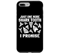 Megalodon Fossil Teeth Just One More Shark Tooth Geologist Carcasa para iPhone 7 Plus/8 Plus