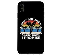 Megalodon Fossil Teeth Just One More Shark Tooth Geologist Carcasa para iPhone XS MAX