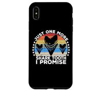 Megalodon Fossil Teeth Just One More Shark Tooth Geologist Carcasa para iPhone XS MAX