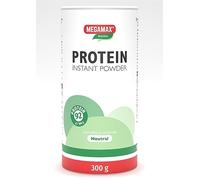 Megamax - Polvo de proteína instantánea con aislamiento de bajo contenido de lactosa, resistente al calor, con 92% de proteína de suero de leche, ideal para batidos de proteínas y hornear, fuente de