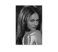 Megan FoxPosters - Póster estético para dormitorio, pintura decorativa, lienzo, arte de pared, sala de estar, dormitorio, pintura artística de pared, estilo sin marco, 20 x 30 cm
