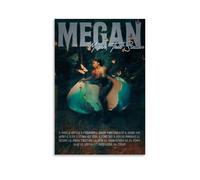 Megan Thee StallionArt - Lienzo impreso de pinturas al óleo, reproducción moderna en lienzo, ilustraciones abstractas de paisaje impreso en lienzo, arte de pared para decoración del hogar y la oficina