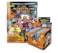Megapack Lanzamiento Adrenalyn XL LaLiga 2025/2026 + Caja 50 Sobres - 324 Cartas Panini + Edición Limitada