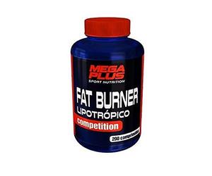 Megaplus 003900405 FAT BURNER LIPOTROPICO COMPETITION 200 COMPRIMIDOS