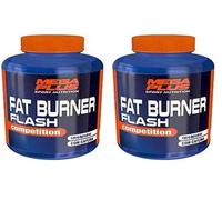 Megaplus Fat Burner Flash Compet 120 Cap 300 g (Paquete de 2)