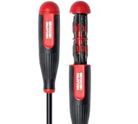 Megapro - Juego de destornilladores de precisión, multibroca 24 en 1 con eje hexagonal para Phillips, pentalobular, plano, Torx, llave inglesa, con cartucho retráctil, para elementos electrónicos