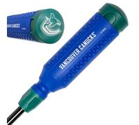 MEGAPRO NHL Team Edition Destornillador multipuntas | Engranaje con licencia oficial de la NHL | Destornillador duradero, ergonómico y de calidad profesional (Vancouver Canucks)