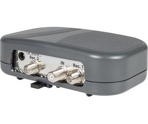 Megasat Apilador/Desapilador - Solución de un Solo Cable (Transmisión de 2 señales de satélite a través de un Solo Cable coaxial, para receptores Twin o 2 participantes)