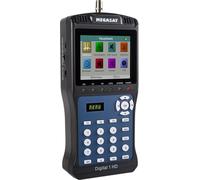 Megasat Digital 1 HD - Medidor de señal satélite, Imagen de TV en Directo | Para DVB-S & DVB-S2, pantalla a color de 3,5", Unicable, batería