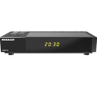 Megasat HD 601 V5 - Receptor satélite HD (para Todos los Canales Libres, Reproductor Multimedia USB, Pantalla, HDMI, Scart) - Negro