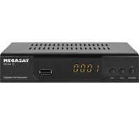 Megasat HD 644 T2 - Receptor DVB-T2 para TV Gratuita - Negro | Recibe canales TDT gratuitos, reproductor USB, Full HD, SCART y HDMI