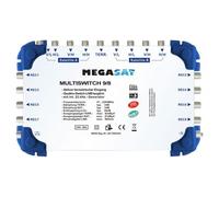 Megasat Multi-Interruptor 9/8 Multiswitch Ddseqc Distribuidor Quad LNB Adecuado