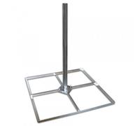 Megasat Soporte De Balcón De Acero 4x50cm Base De 60mm Diámetro De Tubo