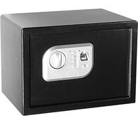 Megasat ST-25 FP - Caja fuerte con huella dactilar, volumen 16 l - Negro