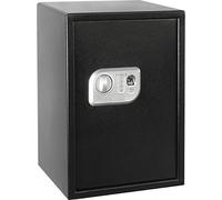 Megasat ST-50 FP - Caja fuerte con huella, capacidad 42,5 l - Negro