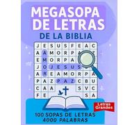 Megasopa de Letras de la Biblia: Encuentra las Palabras Sagradas: LETRAS GRANDES