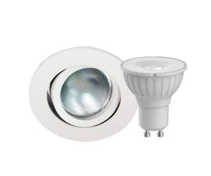 Megatron DecoclicSet foco LED GU10 5W blanco True