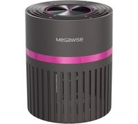 MEGAWISE Purificador de aire para el hogar, HEPA verdadero y carbón activado para olores, mascotas, humo, para el hogar de hasta 215 pies cuadrados, modo automático, monitor de calidad del aire