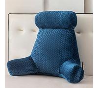 MEGHI Almohada de Lectura con Brazos,Almohada para la Espalda,Reposo en Cama Gran cojín de Almohadas de Lectura,CojíN para Sofá,Cojín Lumbar,para Leer,relajar,Juego,Ver la televisión