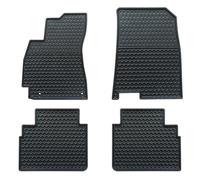 Megiteller Alfombrillas de Coche Personalizadas para Hyundai Elantra 2024 2023 2022 2021 2020 2019 2018 2017, inodoras, Lavables, Resistentes (Todo Tipo de Clima), revestimientos de Piso Color Negro