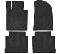 Megiteller Alfombrillas de Coche Personalizadas para Hyundai Sonata 2015 2016 2017 2018 2019/2016-2020 Kia Optima 2015 2016 2016 2020 Alfombrillas de Goma Resistentes (Todo Tipo de Clima) Juego de