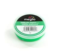 Meglio Masilla terapéutica de manos para ejercicios de manos y focalización Recuperación y rehabilitación de manos 57g (Medium) Verde