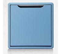 MegLob Asiento De Ducha Liviano Y Plegable, Asiento De Ducha Plegable Para Ducha Interior, 3.8 Cm Thk, Banco De Ducha Compacta, Silla De Baño Multifuncional Para Ancianos,Azul