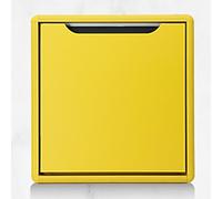 MegLob Asiento De Ducha Liviano Y Plegable, Asiento De Ducha Plegable Para Ducha Interior, 3.8 Cm Thk, Banco De Ducha Compacta, Silla De Baño Multifuncional Para Ancianos,Amarillo