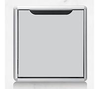 MegLob Asiento De Ducha Liviano Y Plegable, Asiento De Ducha Plegable Para Ducha Interior, 3.8 Cm Thk, Banco De Ducha Compacta, Silla De Baño Multifuncional Para Ancianos,Plata