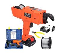 MegLob Atadora Automática De Varillas De Refuerzo, Máquina Eléctrica Para Anudar Varillas De Refuerzo Con Alambre De Hierro, Máquina Para Atar Varillas De Refuerzo De Acero,34mm