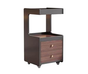 MegLob Carro Para Salón De Belleza, Carro Profesional Con Ruedas Para Esteticista, Carro Móvil Para Estación De Trabajo, Carro Organizador De Herramientas Para Esteticista,Black b