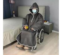 MegLob Manta Para Silla De Ruedas, Funda Gruesa Para Silla De Ruedas Para Todo El Cuerpo, Sillas De Ruedas Profesionales, Funda Calentadora Con Forro Polar Coral Para Silla De Ruedas,A