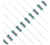 MegLob Resistencias 47R 47 Ohm 1/4W 0.25W 1% 100pcs Resistencia de película metálica, for Reparar Sistemas electrónicos, Reparar automóviles, componentes de Audio Resistencia de Repuesto