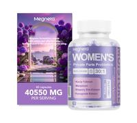 Megneta - Private Parts Probióticos Mujeres, Cuidado Avanzado para el Bienestar Femenino, Apoyo PH, Aroma Privado, Equilibrio de Levadura, Humectación, Balance de PH, Probióticos Vaginales, 60