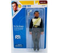 Mego, Figura The Klingon Kor Star Trek 20 cm Unisex adulto, Black, 18 centimeters