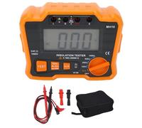 Megóhmetro ABS de 40-200 Hz Megóhmetro, Medidor de Resistencia Portátil Megóhmetro de 1999 Recuentos Medidor de Resistencia del Probador de Aislamiento Digital con Pantalla LCD