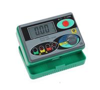 Megóhmetro de 0 a 2000 ohmios, comprobador de tierra digital real DY4100, medidor de resistencia de tierra Para principiantes (DIY)