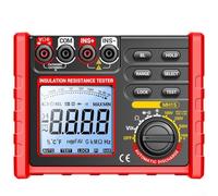 Megohmímetro digital MH15 con diseño resistente y controles fáciles para pruebas de resistencia de aislamiento fiables