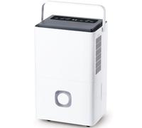 Megonia Deshumidificador Eléctrico Portátil de Humedad: 65L/Día Bajo Consumo Drenaje Continuo con Tubo y Depósito 4,5 L Silencioso para Casa/Baño/Habitación/Garaje/Oficina/Trastero